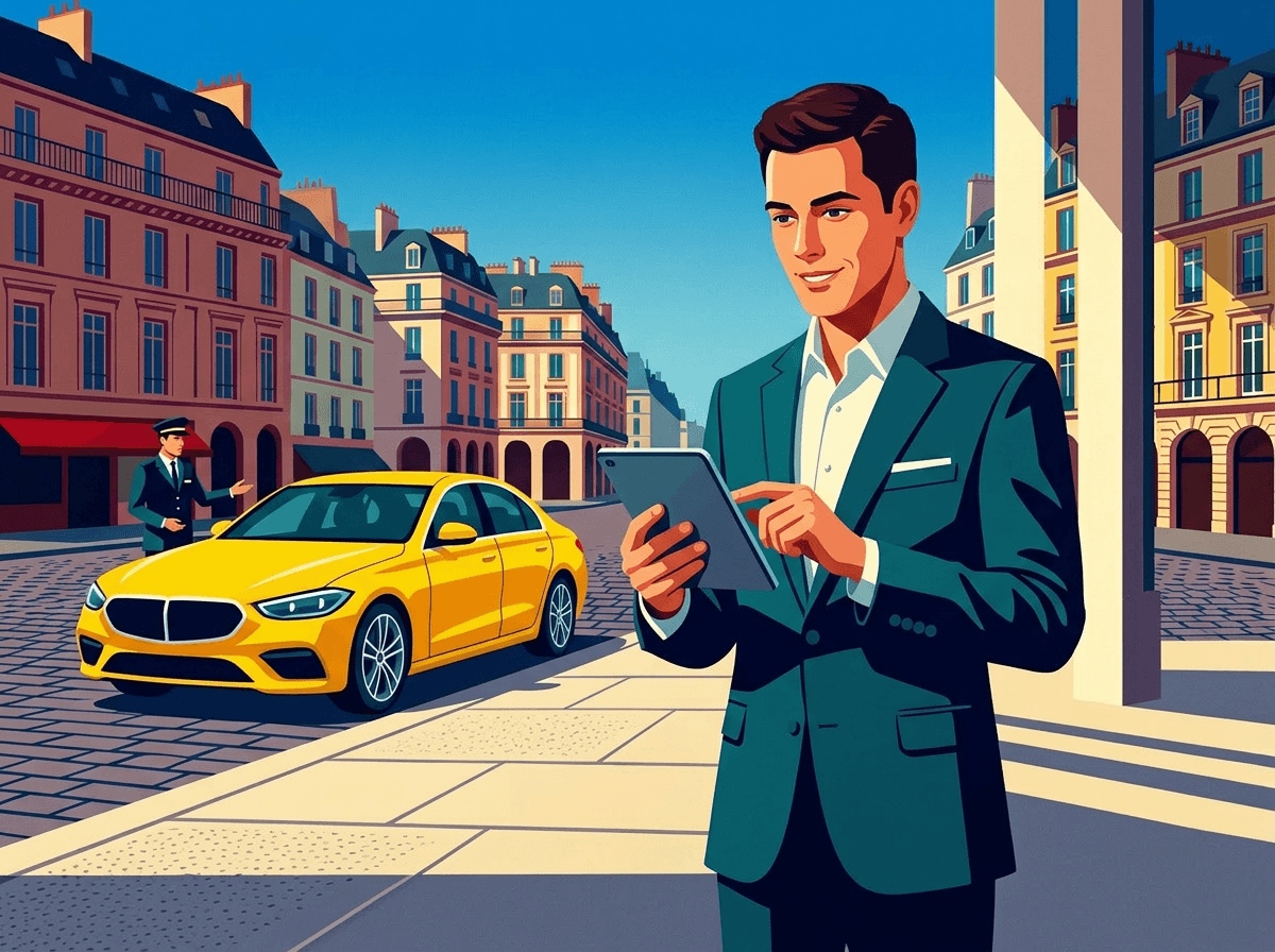 La conciergerie Taxis Minute au travail