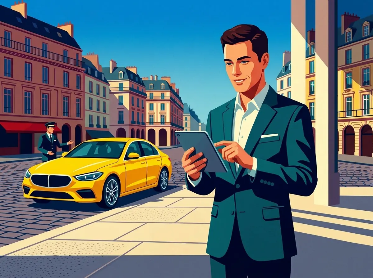 La conciergerie Taxis Minute au travail